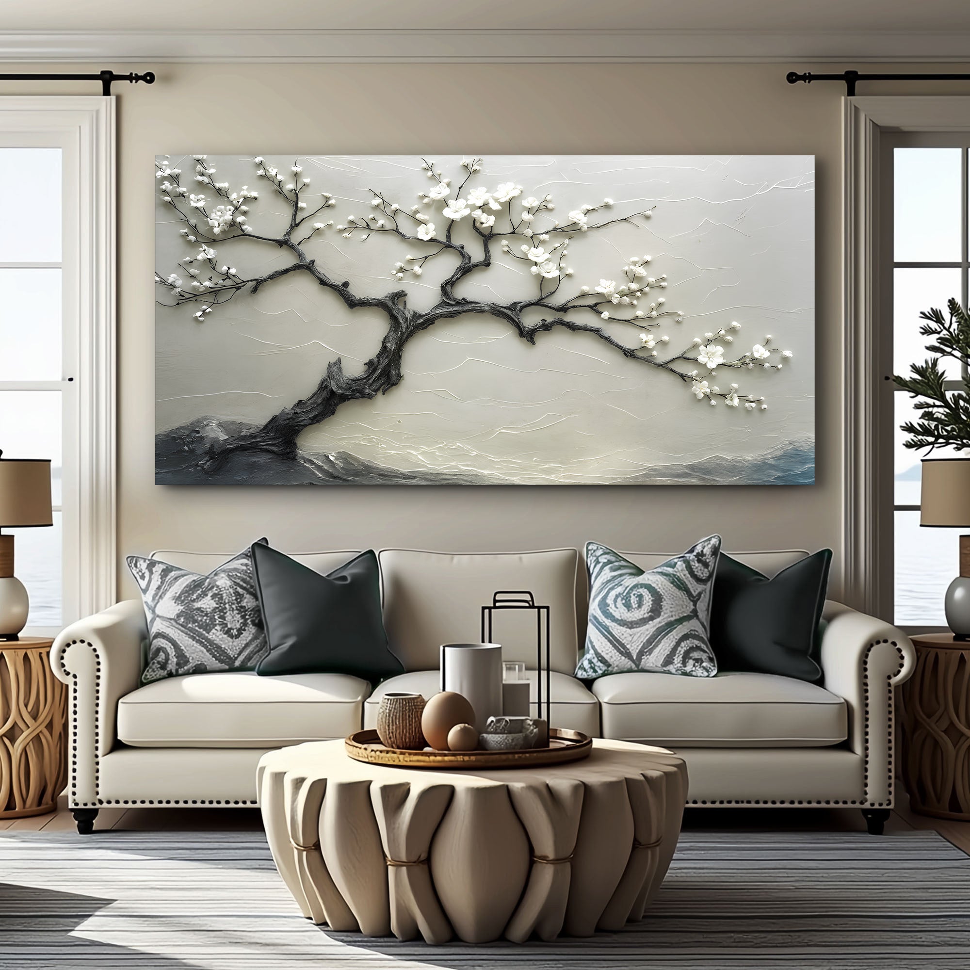White Bloom Silence
