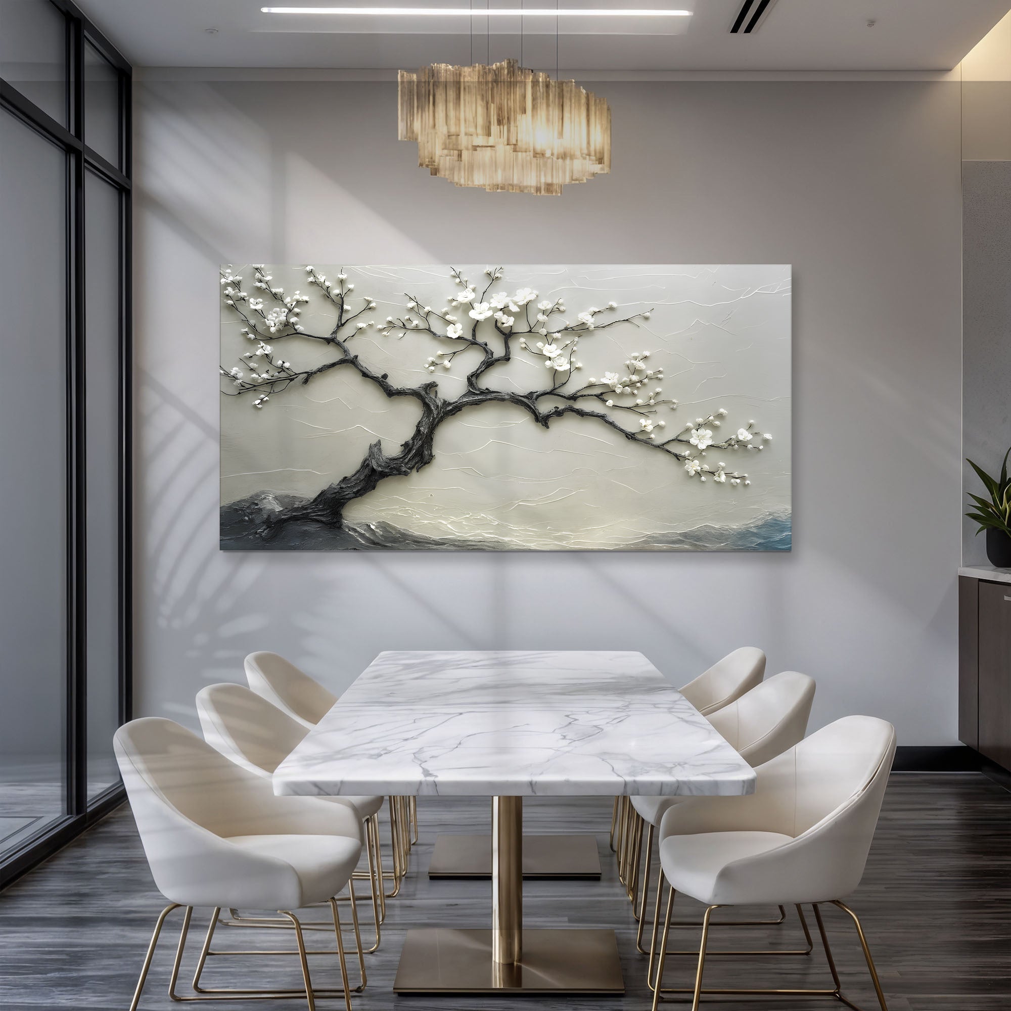 White Bloom Silence