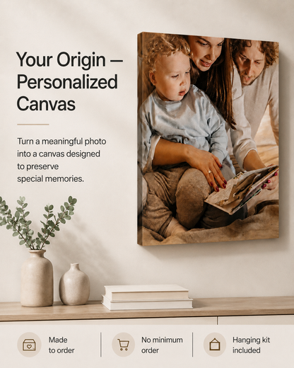 Your Origin — Personalized Canvas