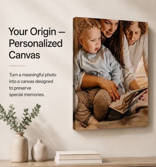 Your Origin — Personalized Canvas