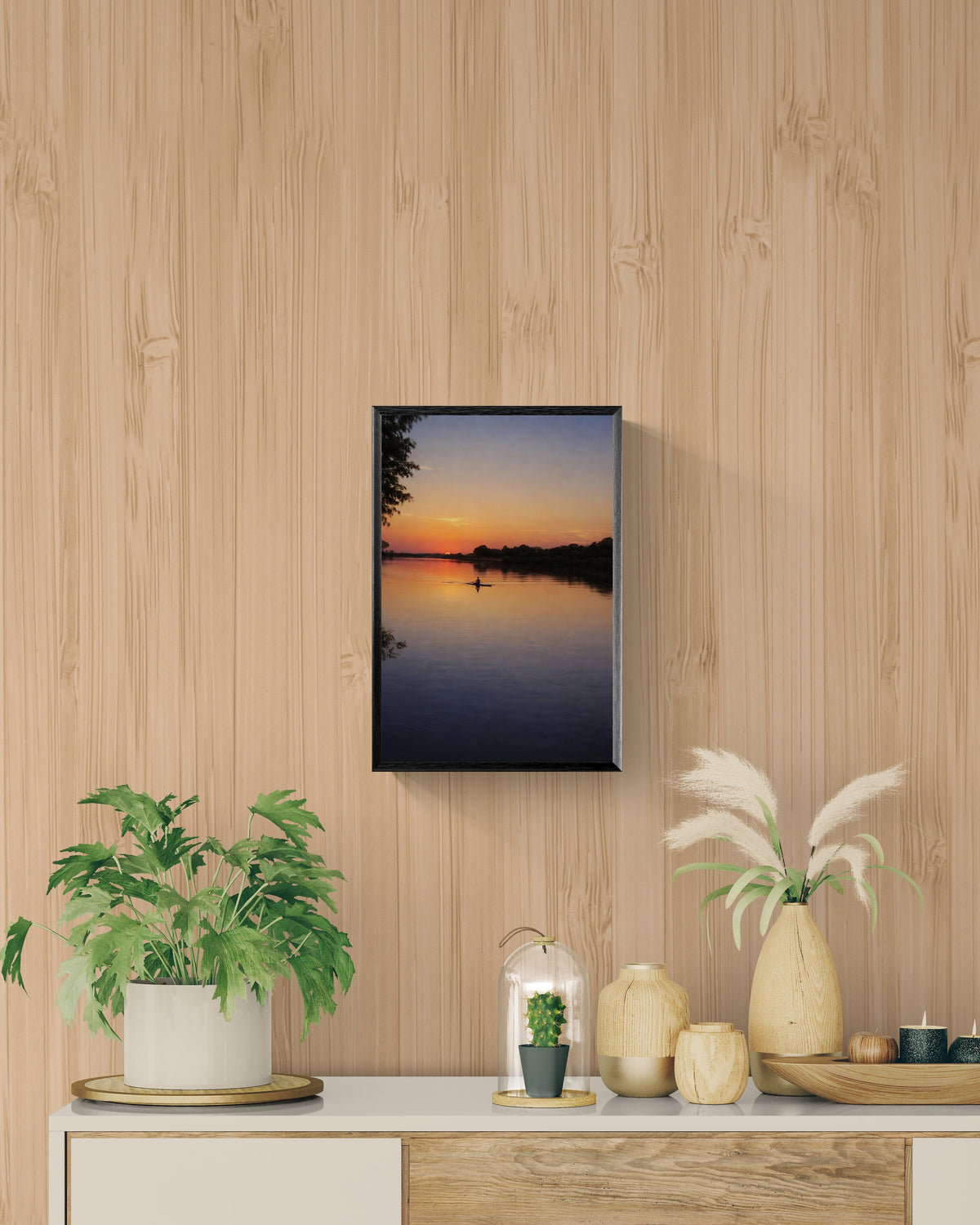 Silent Row — Framed Poster