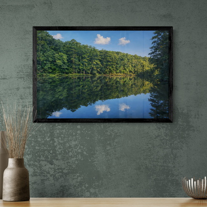 Stillwater Reflection — Framed Poster