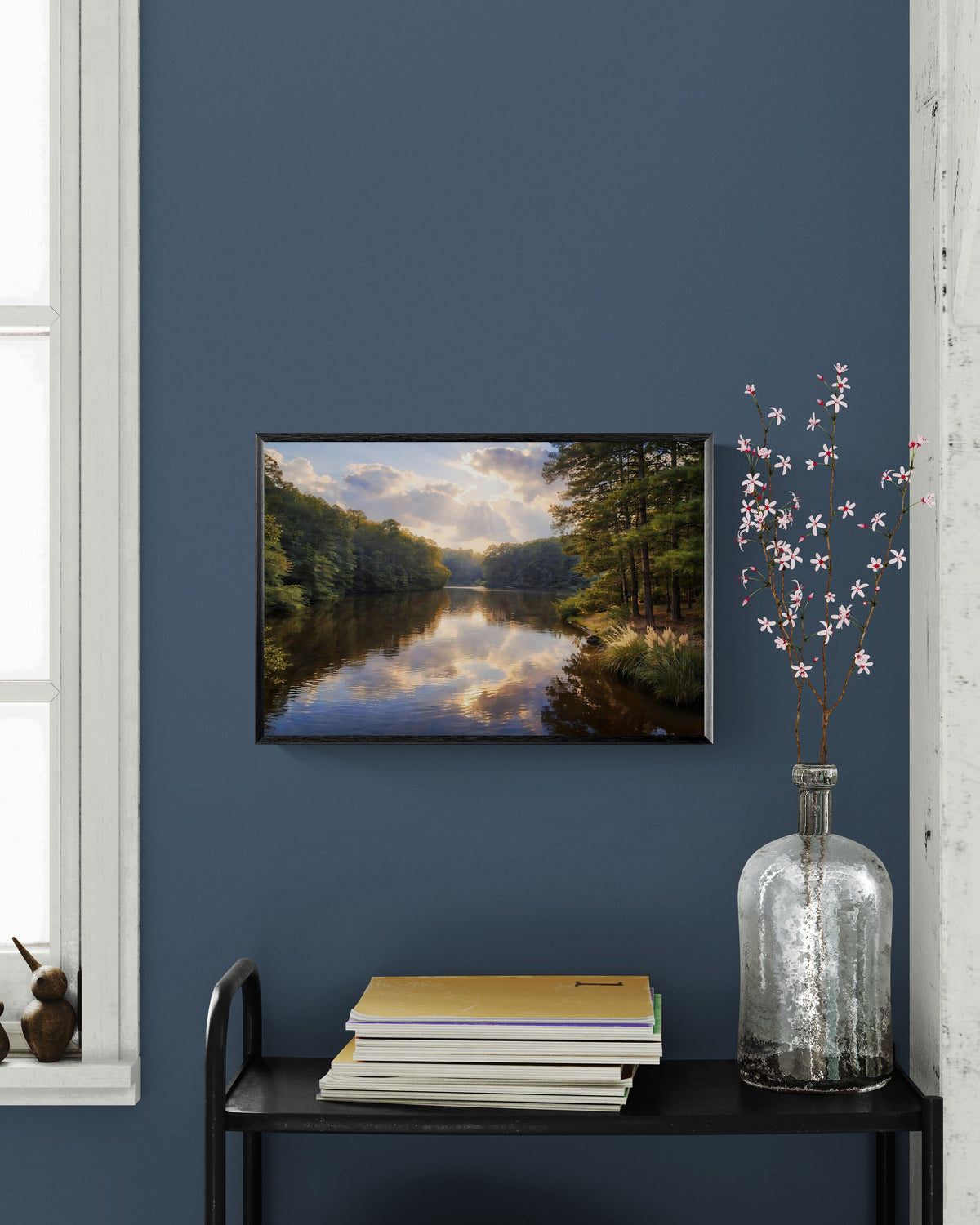 Stillwater Light — Wooden Framed Poster