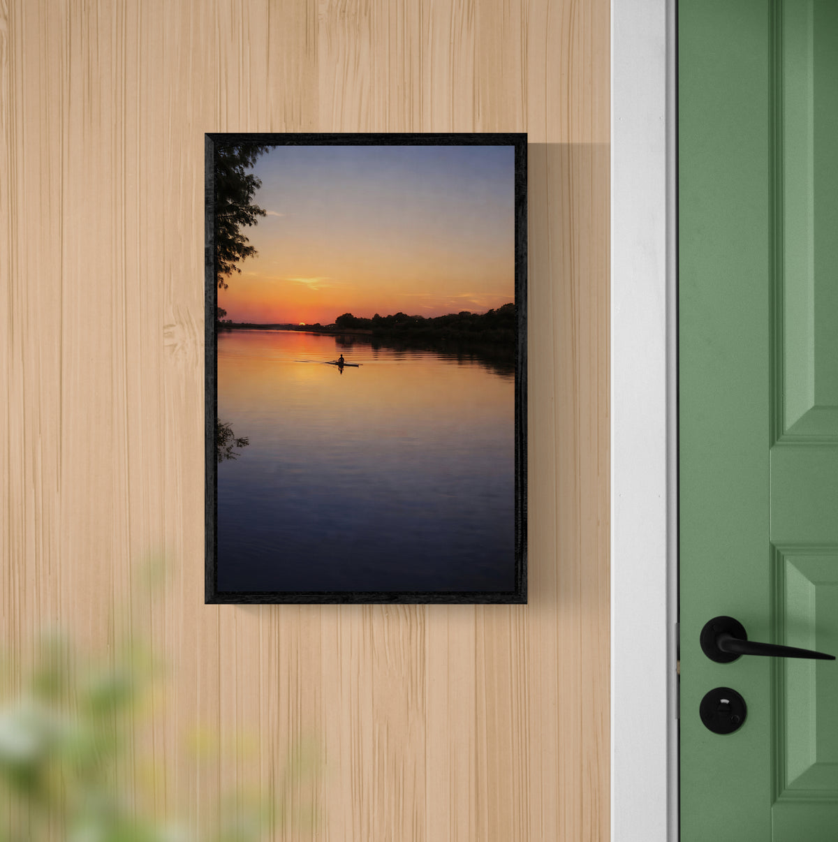 Silent Row — Framed Poster