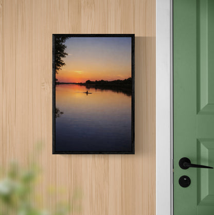 Silent Row — Framed Poster