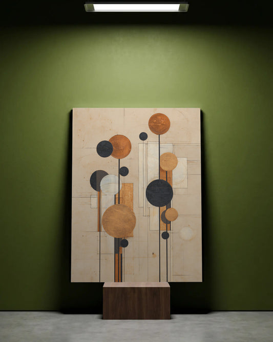 Golden Balance — Matte Paper Poster