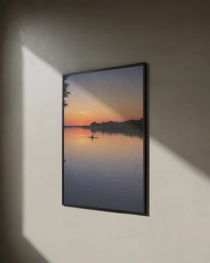 Silent Row — Framed Poster