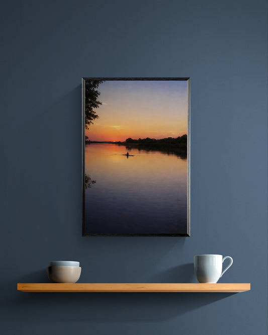 Silent Row — Framed Poster
