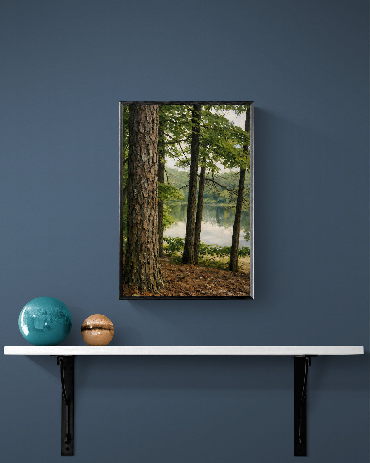 Forest Threshold — Framed Poster